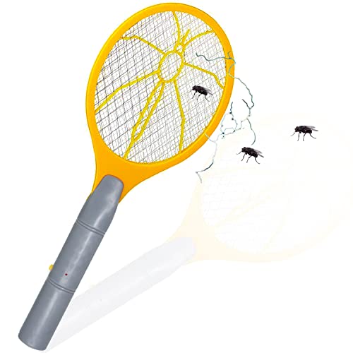 Selldorado® 1x elektrische Fliegenklatsche, Mückenklatsche elektrisch - Wespenschläger - Fliegenfänger - Fly swatter 44,5 x 16 cm