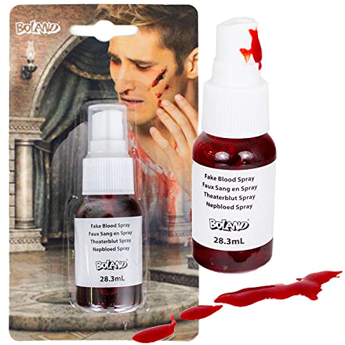 Selldorado® Kunstblut Halloween bestehen 28,3ml ml Theaterblut aus der Tube - 3 ml Blutspray - Fake Blood Spray - Theaterblut - Augenblut - Filmblut